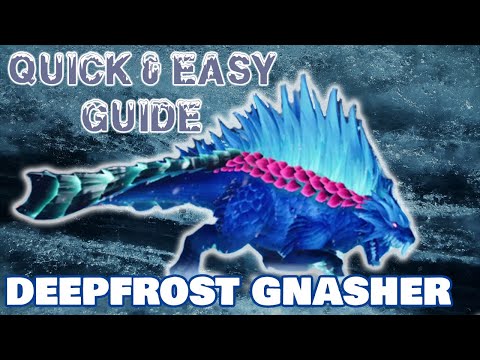 How to DEFEAT Deepfrost Gnasher! \/ FAST and EASY Guide