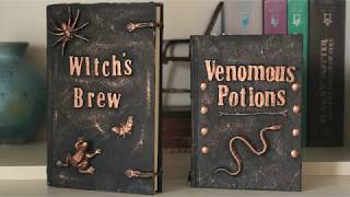 Spell Book DIY - Halloween Decorations