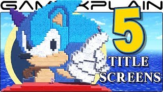 5 Famous Title Screens in Smash Bros. Ultimate's Stage Builder (Zelda, Mega Man, Sonic, & More!)