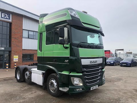 DAF XF106 460 *EURO 6* SUPER SPACE 6X2 TRACTOR UNIT 2016 - MK16 FBD