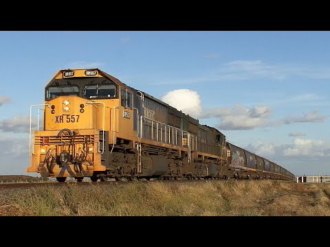 Ballarat Line Freight and Passenger Trains - February to March 2009: Australian Trains (HD remaster)
