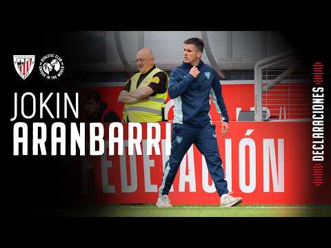 Imagen de portada del video 🎙️Jokin Aranbarri I post Bilbao Athletic 2-1 Deportivo Guadalajara l Primera Federación 2025-26 J37