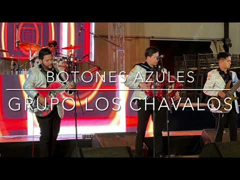 BOTONES AZULES- GRUPO LOS CHAVALOS