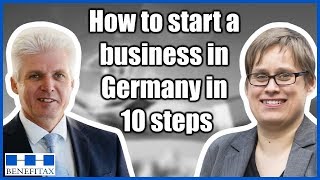 How to start a business in Germany in 10 steps