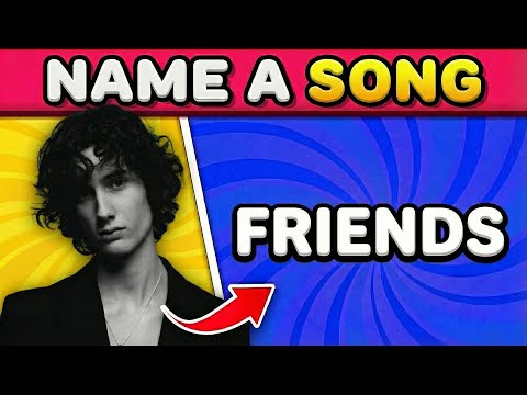 NAME A SONG FROM WORD 🎵  SONG ASSOCIATION QUIZ 2025 🔥 Music Quiz