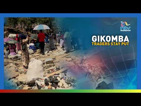Gikomba traders whose stalls were demolished pick up the pieces, struggle to rebuild their businesse