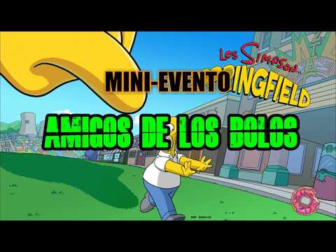 Los Simpson Springfield -Tapped Out-Mini Evento Los Amigos De Los Bolos HD