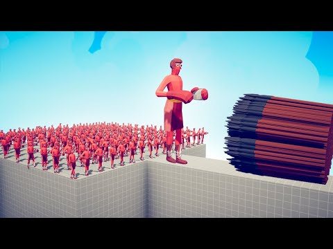 100x BOXER + GIANT vs EVERY GOD - TABS | Totally Accurate Battle Simulator 2023