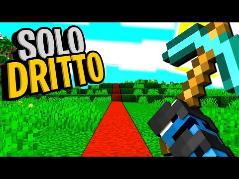 MINECRAFT MA POSSO CAMMINARE SOLO DRITTO - ITA