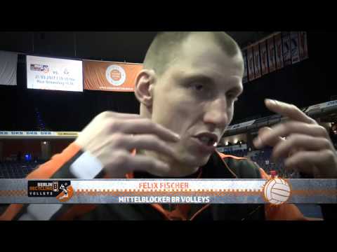 BR Volleys Saison 2016/17 - Playoffauftakt und 500. Spiel für Felix Fischer