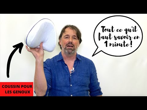 On a testé le coussin pour les genoux !