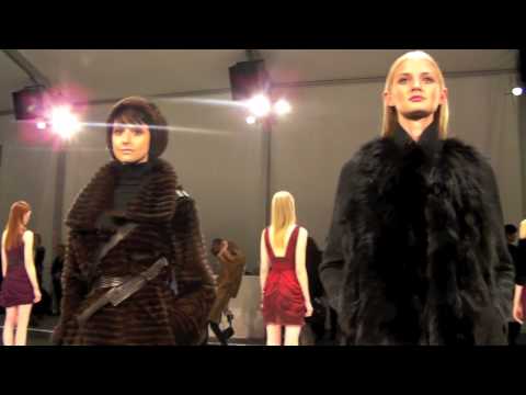 J Mendel: Fall 2010 Presentation at New York Fashion Week and Interview with Ted Gibson