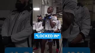 Izzy LOCKED IN Backstage 😤