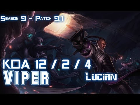 Viper LUCIAN vs KALISTA ADC - Patch 9.1 KR Ranked