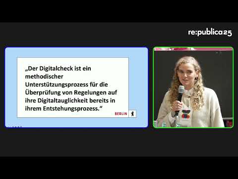 re:publica 25: Digitalisierung beginnt im Recht
