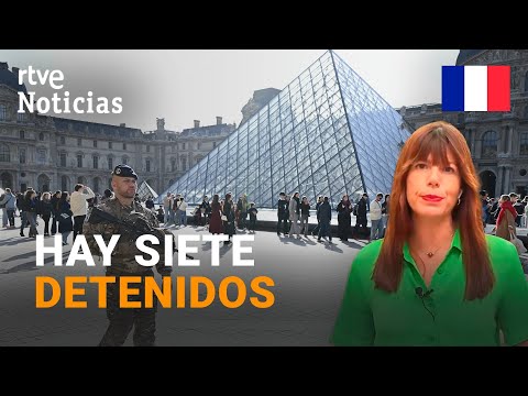 FRANCIA: DETIENEN a CINCO NUEVOS sospechosos del ROBO de JOYAS en el LOUVRE | RTVE Noticias