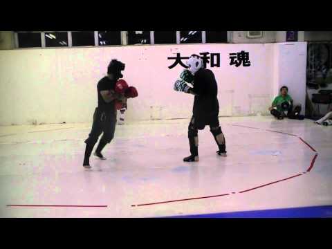 さいたま市の格闘技ジムＭＭＡスパーリング(2012/8/13)