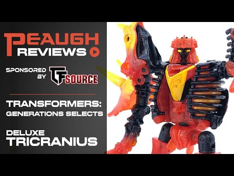 Video Review: Transformers Generations Selects - Deluxe TRICRANIUS (with Blast Effects)