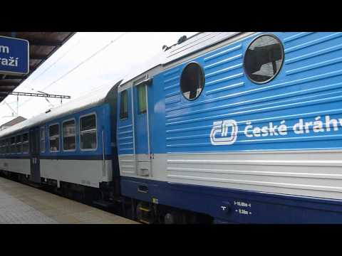 Odjezd vlaku Os 6960 ze stanice Ústí nad Labem hl.n.