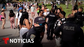 Más de 100 arrestos en Miami Beach durante el spring break | Noticias Telemundo Más de 100 arrestos en Miami Beach durante el spring break | Noticias Telemundo