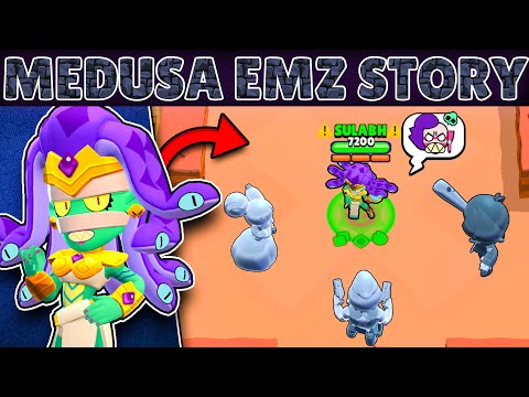 The Story of medusa Emz!! | Brawl Stars Story Time!! #classicbrawl