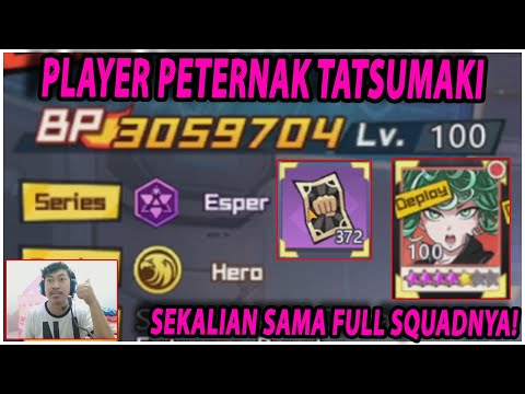 🔥🔥PLAYER PETERNAK TATSUMAKI'S SQUAD DI SERVER 19 - ONE PUNCH MAN:The Strongest