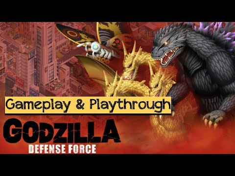 Godzilla Defense Force (by NEXON) - Android / iOS Gameplay - YouTube