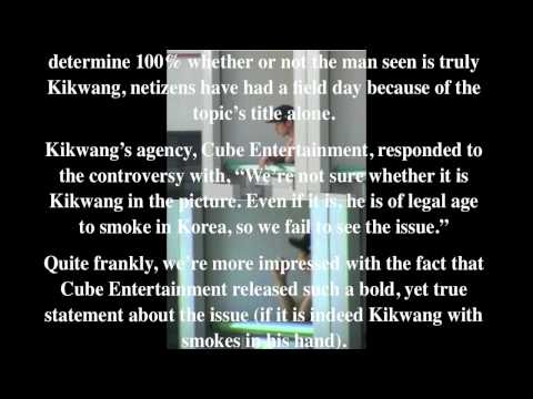 Cube Ent. Responds to Kikwang's Smoking Pictures