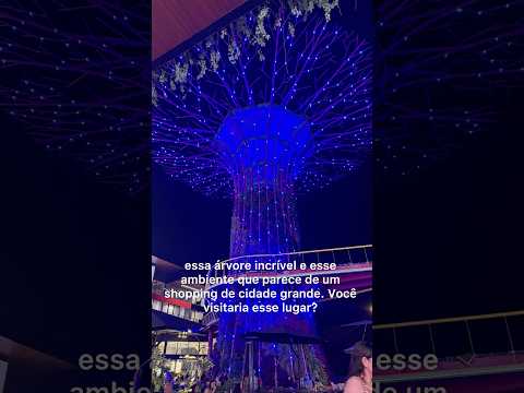 Esse shopping de Caldas Novas parece de outro nível! #viagem