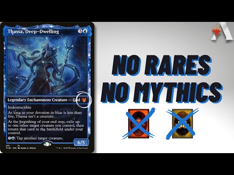 Budget Building! | Thassa, Deep-Dwelling Historic Brawl Commander MTG Arena.