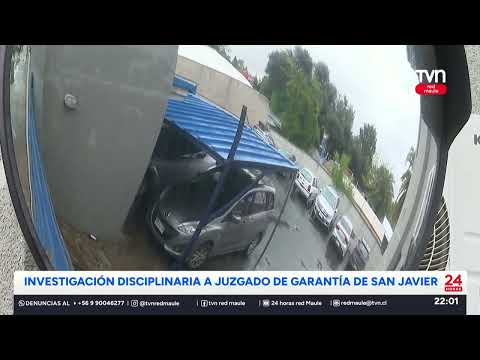 Investigación disciplinaria a Juzgado de Garantía de San Javier | 24 Horas TVN - Red Maule