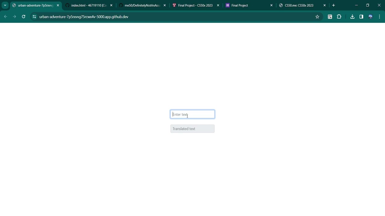 CS50x  2023 Final Project