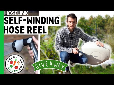 Never Coil Again! The Self-Winding Hose Reel