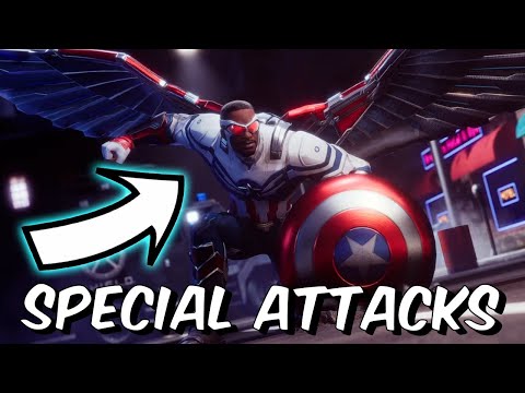 Captain America (Falcon) First Look - Special Attacks & Ultimate Move - Marvel Contest of Champions