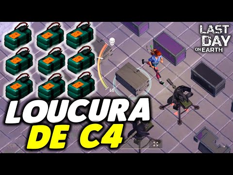 LOUCURA DE C4 NA INVASÃO DUPLA - Last Day On Earth