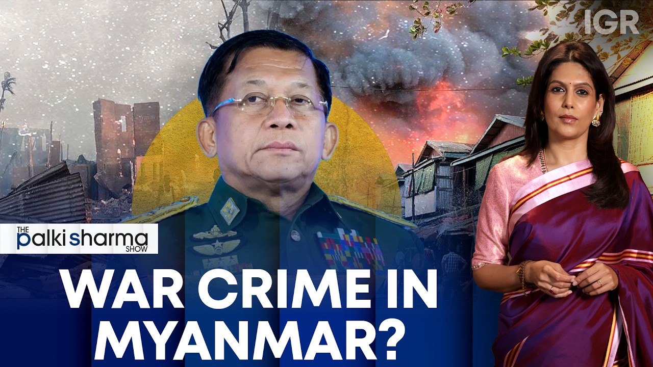 Myanmar Junta Strikes Market Killing 50 Civilians | The Palki Sharma Show | IGR| India Global Review