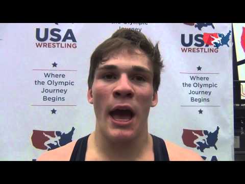 Joseph McKenna wins Freestyle FILA Junior World Team Trials at 60 kg