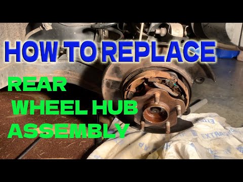 How to Replace the REAR Wheel Hub on a Nissan Rogue