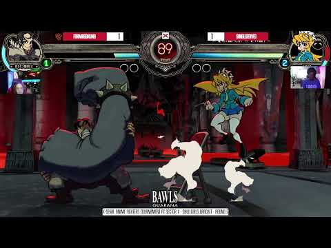 X-Sekai Anime Fighters Tournament ➤ Skullgirls Round 5 FormagDrung Vs Singleserved