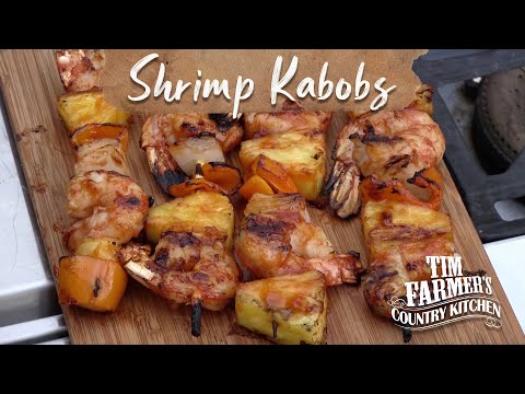 Shrimp Kabobs w/ Tangy Glaze Recipe
