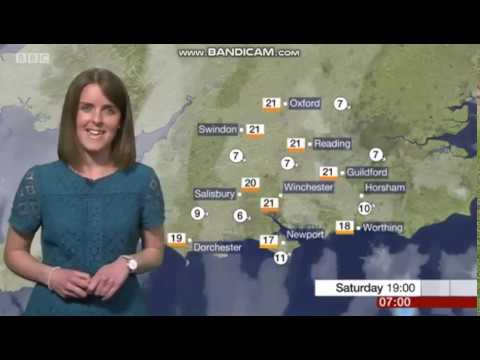 Alex Osbourne BBC South news weather 05/24/2019 - 60 FPS