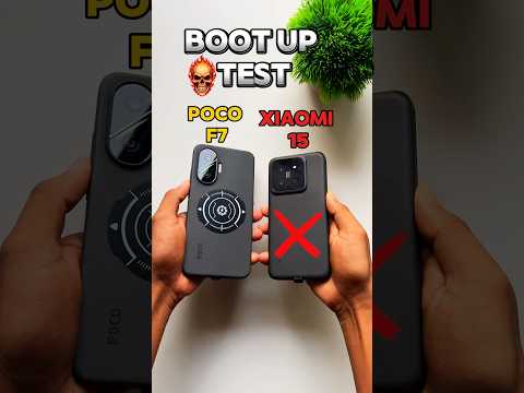 Can POCO F7 Beat the Xiaomi 15? (Boot Test) 😱