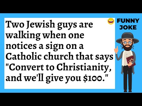 Funny jokes - A Jew Converts to Christianity