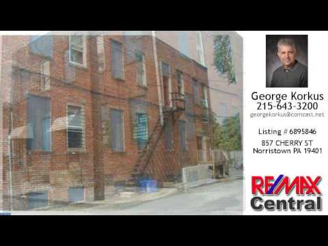 857 CHERRY ST, Norristown, PA - $250,000