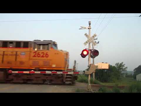 UP 2626 North MEWSS Filmed In Medford Township MN (7-31-2021)