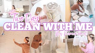 *2 DAY* CLEAN WITH ME | DAYS OF CLEANING MOTIVATION + PRIMARK HOMEWARE HAUL 2022