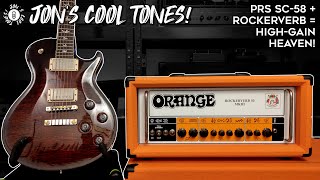 Video thumbnail for PRS SC-58 into Orange Rockerverb = High-Gain HEAVEN! by Sonic Drive Studio