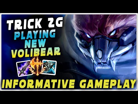 Trick2g - NEW VOLI BROKEN? | New volibear gameplay | trick 2g volibear
