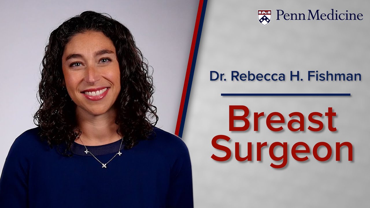 Watch video featuring Rebecca H. Fishman, MD, FACS on YouTube