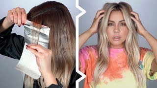 Pro Balayage Tutorial at home - Step by Step How I do My Hair